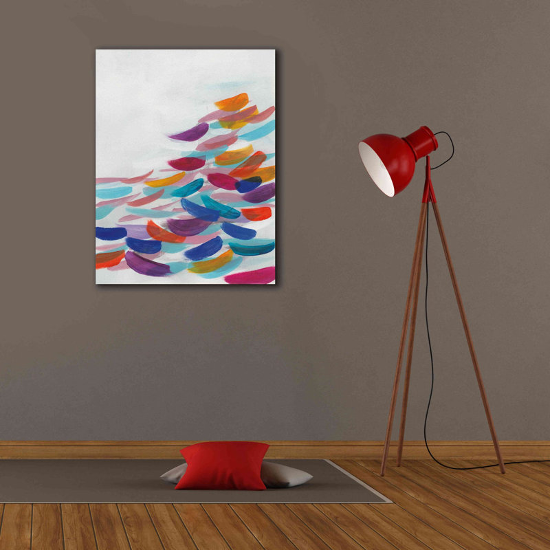 «Drift» par Jo Maye, art mural sur toile, H 34 po x l 26 po x P 1,5 po