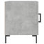 Menpal 40cm W Iron Bedside Table-1046406686