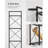 5-Tier Metal Storage Rack, Shelving Unit With X Side Frames, Dense Mesh