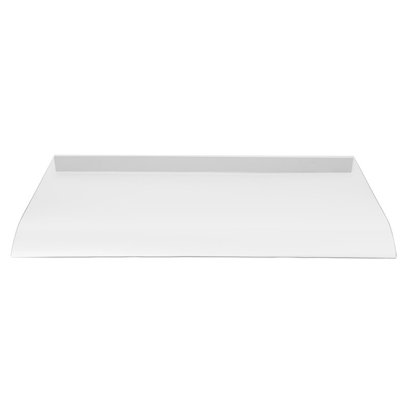 Slope Window Awning in Clear, 0.13" H x 31.5" W x 19.7" D, Clear