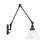 Catalina 1-Light Plug-in Swing Arm Wall Sconce-1853690570