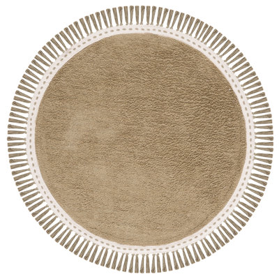 Tapis vert / ivoire Easy Care 204