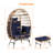 Wicker Egg Chair,Rattan Egg Chair Indoor Outdoor,Oversized Large Egg Chairs 600lbs with Ottoman and Thick Cushions for Porch, Backyard, Balcony-581601188