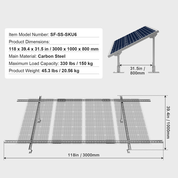 Dimensions du produit