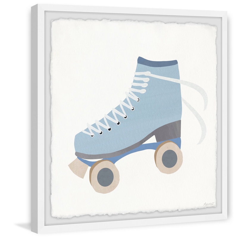 «Cadencia Skate Shoes», reproduction encadrée, H 12 po x l 12 po x P 1,5 po