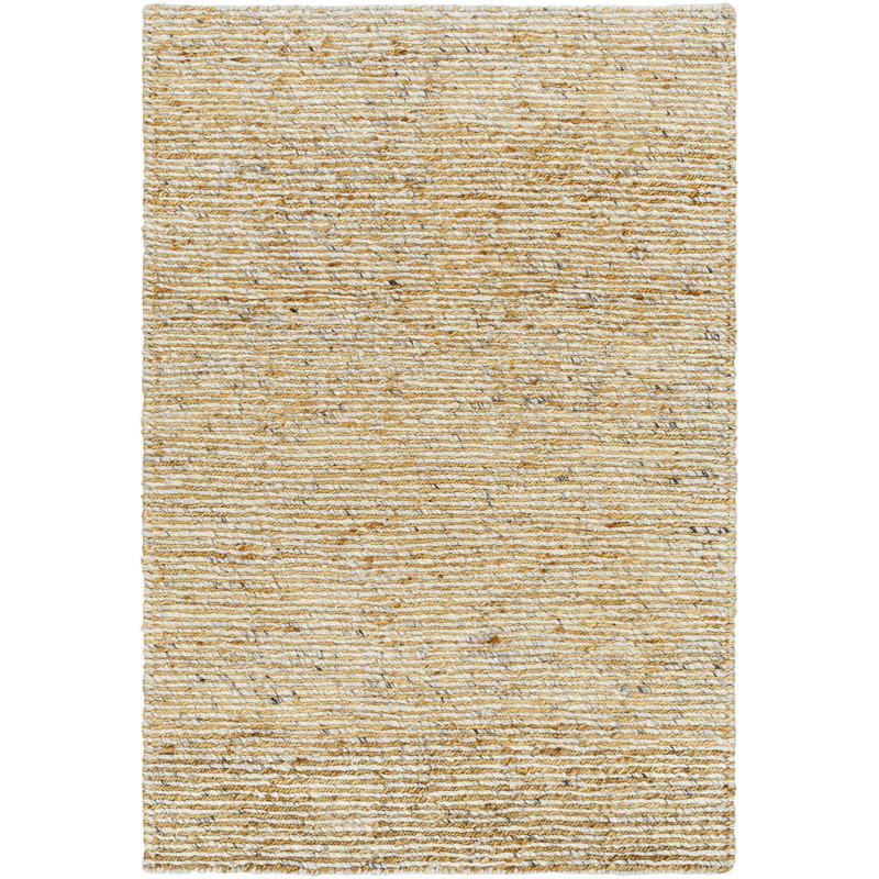 Natural Soumek Abstract Area Rug, Rectangle 10' x 14'