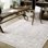 Tapis d'entrée gris 3X5 gris