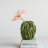 Stoneware Vase With 3D Peas In Reactive Glaze