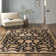 Torino Oriental Handmade Tufted Wool Black/Camel/Beige/Brown Area Rug