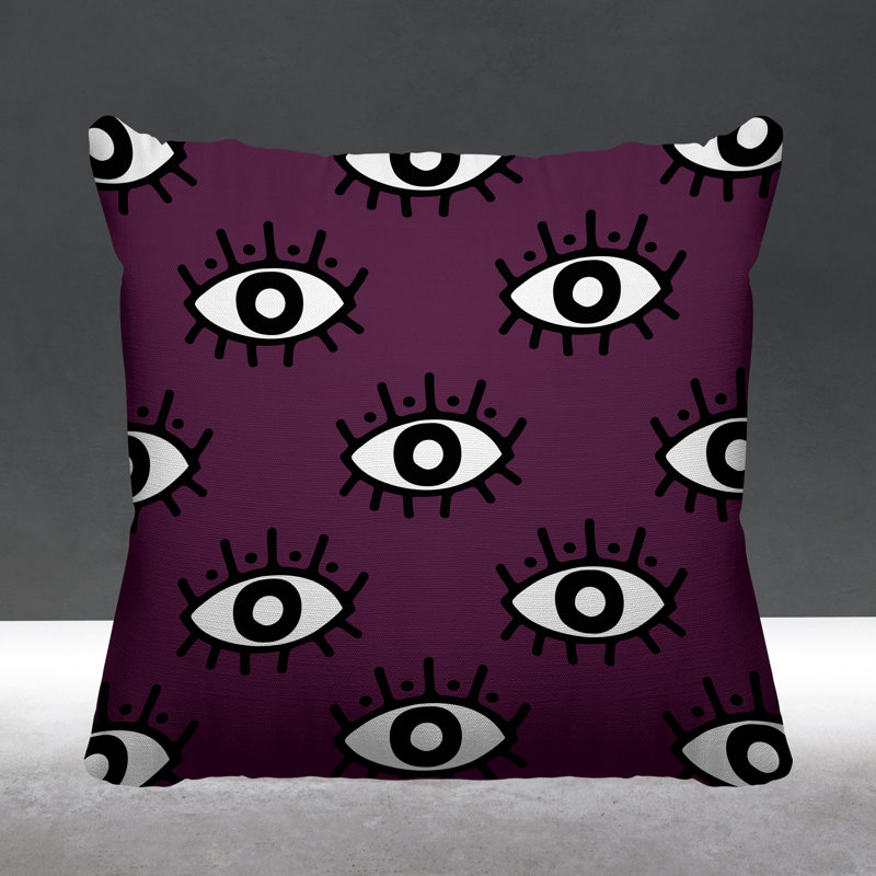 Coussin Ankara, L 19 po x H 19 po, Orange