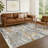 Machine Washable Indoor/Outdoor Chantille ACN2595 Abstract Rug-2118604700-2118604672
