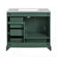 Meuble-lavabo traditionnel 36 "avec lavabo en céramique-2111498476