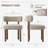 Upholstered Solid Wood Dining Chair Side Chair-628976554