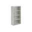 Bibliothèque, bibliothèque, étagère, 5 niveaux, H 48 po, bureau, stratifié de chambre à coucher, contemporain, moderne-2081826528
