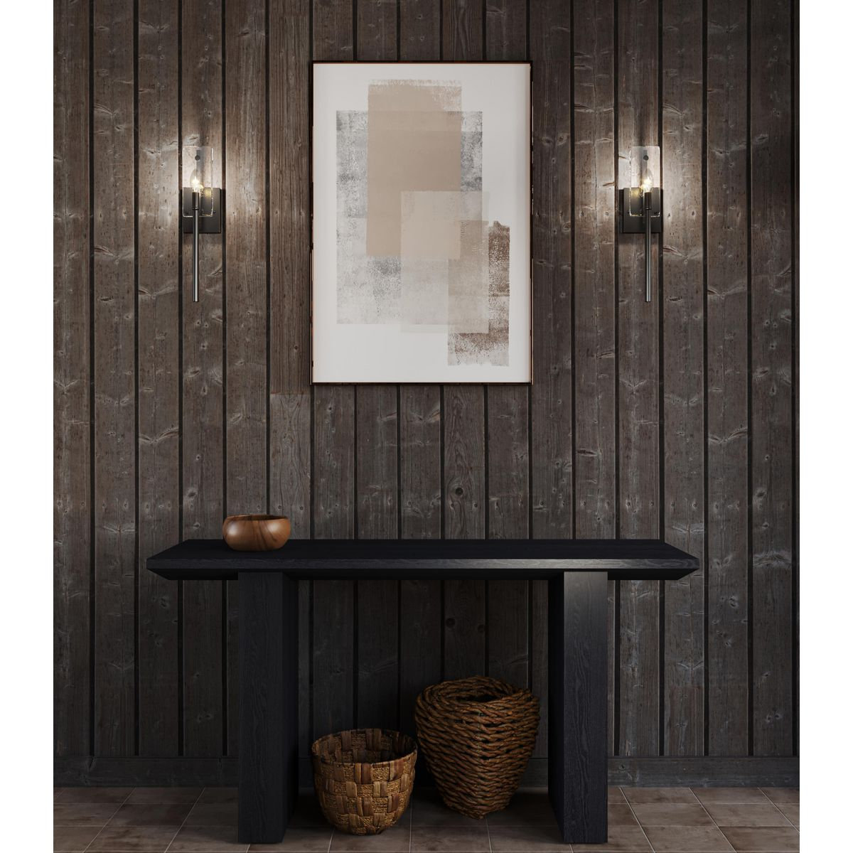 Jodge Single Light Glass Dimmable Wall Sconce