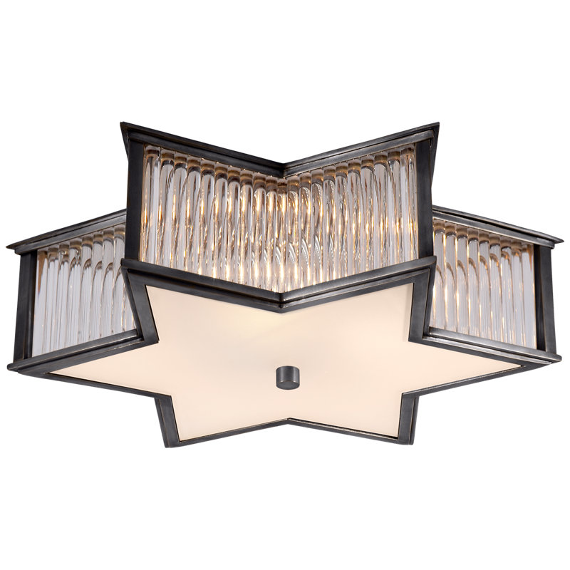 Sophia 3 - Light Flush Mount, Gun Metal