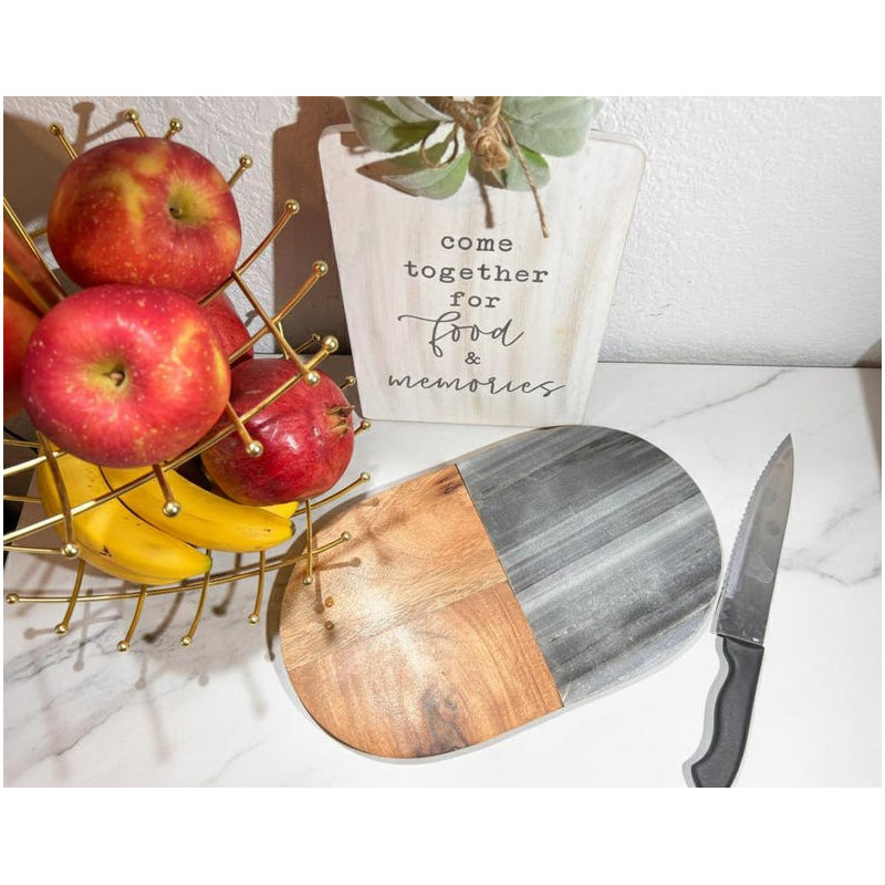 Planche de service Artisan Harmony, Gris / Brun