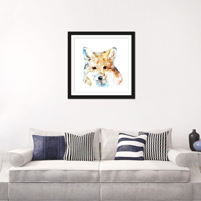" Watercolour Fox " by Edward Selkirk