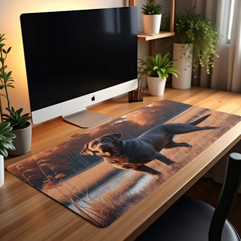 Polyester Desk Pad, 23.6x13.8