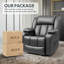 Fauteuil inclinable de massage Power Lift avec chauffage et charge USB-412880036-439200472