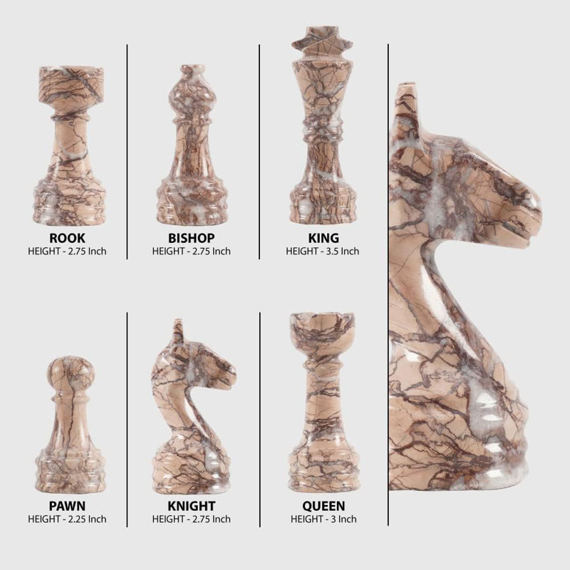 RADICALn Marble Onyx Chess