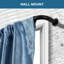 Westmont Extendable Adjustable Single Blackout Curtain Pole/ Rod with Finials, Hooks, Rings-1713708050-1713807212