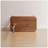 Natural Solid Wood Shoe Stool With Cloth Hanger, Mid-Century Modern Storage Bench with High Rebound Sponge Cushion for Entryway and Living Spaces