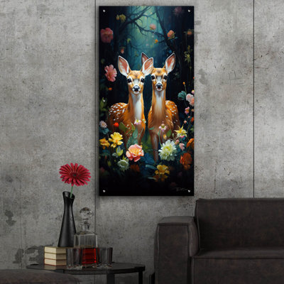 Friends 2' by Momart Acrylic Glass Wall Art