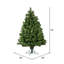 Sapin d'extérieur 4,5 pi x 38 po 423T Oregon