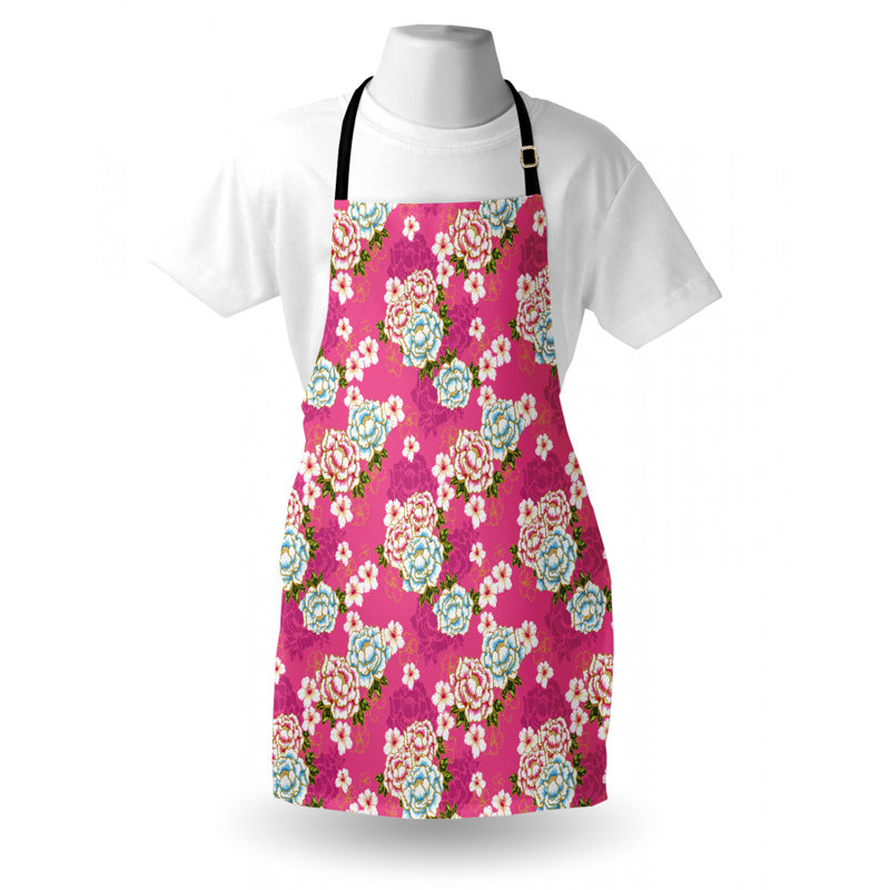 Floral Bib Apron