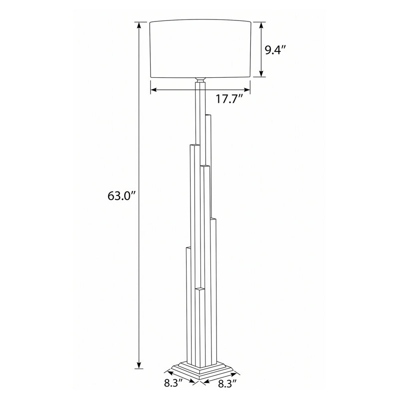 Lampe sur pied Nordic