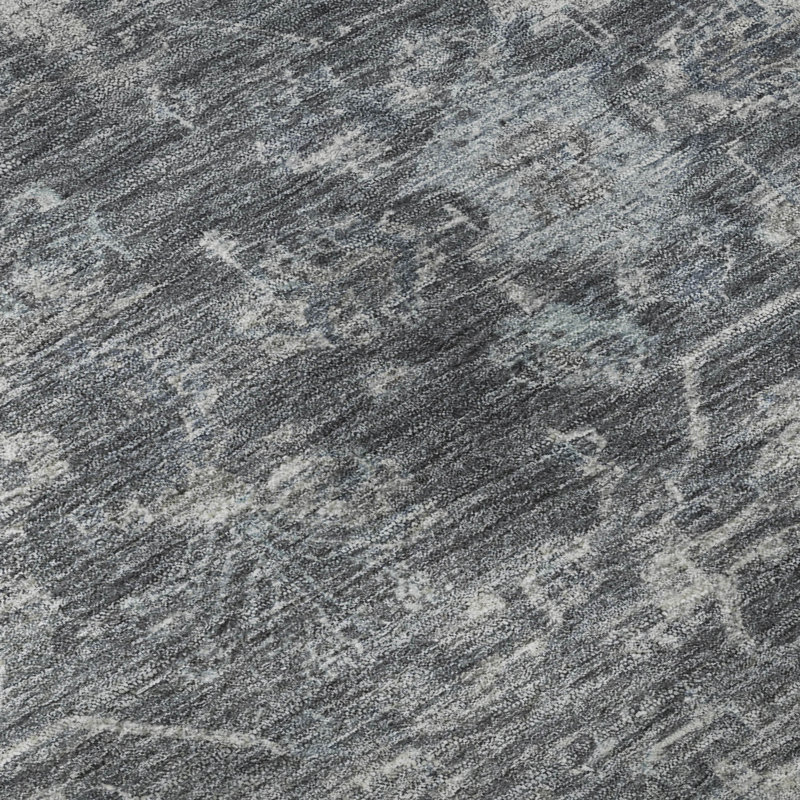 Tapis lavable à la machine de qualité supérieure Mayfield AMF2323, Gris, 8 pi x 10 pi