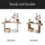 Rustic Farmhouse Console Table , Distressed Wood Finish Entryway Sofa Side Table For Living Room, Hallway-1600903233