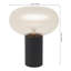 Modern Minimalist Art Deco-Style Marble Glass Bedside Table Lamp-984199894-984199895