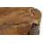 Table d'appoint ronde en teck