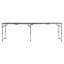 Glenwood Rectangular Fold-in-Half Adjustable Folding Table-915699996