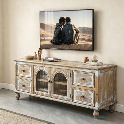 Meuble télé et meuble télé 59,84 po Mid Century