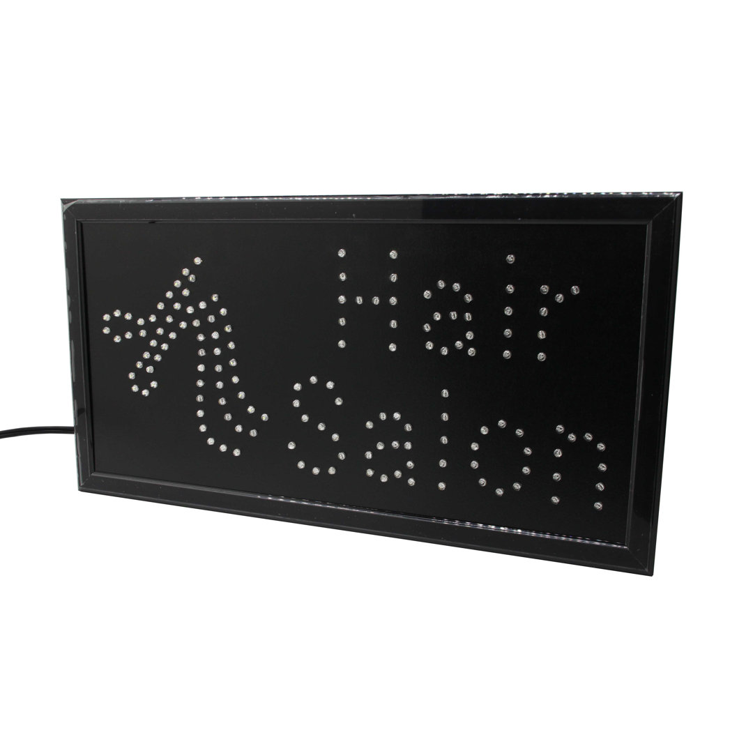 Hair Salon LED Billboard Black Frame Black Frame Trinx