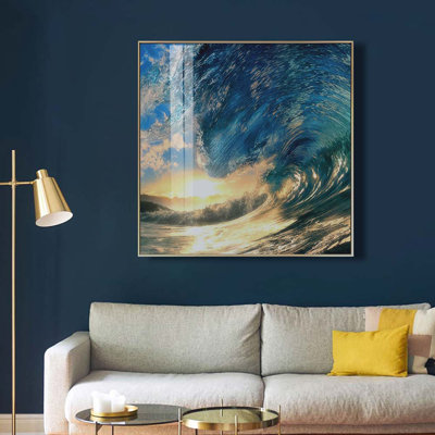 Single Picture Frame Print on Glass