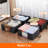 Clothes Storage Bag, Foldable Storage Bins Closet Organizer With Reinforced Handle Sturdy Fab-1696325562