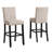 Carliana Fabric Counter Height Stools with Nailhead Trim, Set of 2-1814435682-1872775683