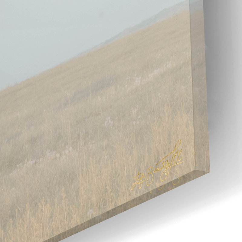 Art mural en verre épique «Farm and Skyview» par Life BeautifuLEE, 16 po x 12 po