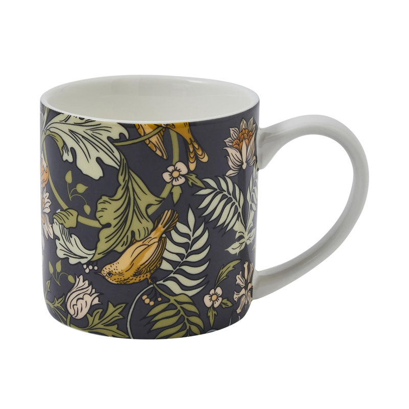 Finch & Flower Bone China Coffee Mug