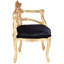 Fauteuil d'angle français