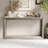Console Table 60" Solid Wood Veneer Entryway Sofa Table, Sturdy Square Legs with Distressed Finish, Wide Behind Couch Table for Living Room & Hallway-1790019161