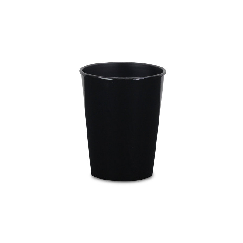 Pot à fleur rond d'intérieur et extérieur en plastique recyclé 5 po