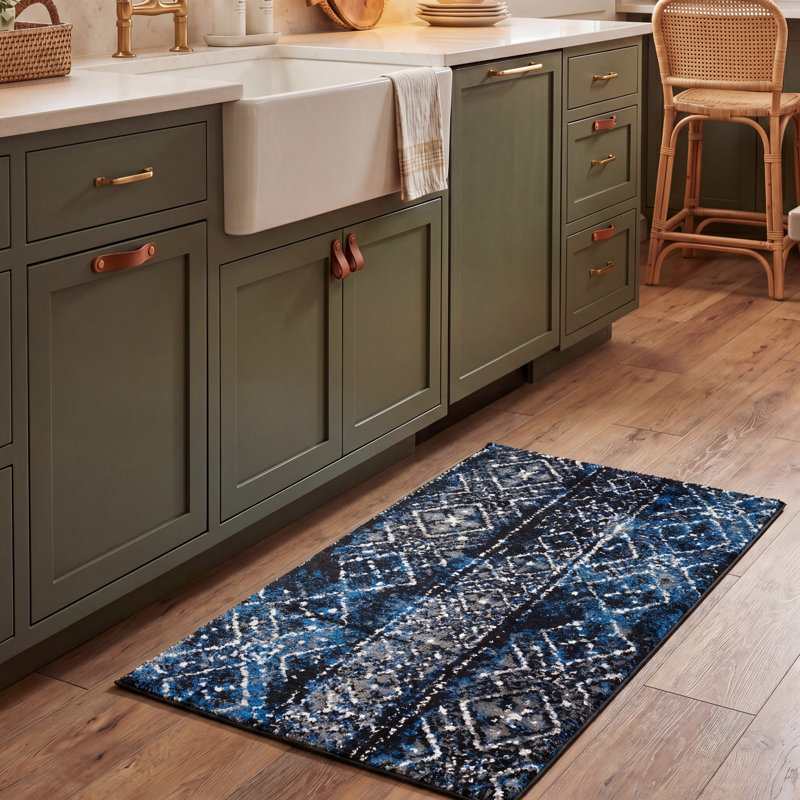 Bonilla Performance Geometric Rug, Rectangle 2'6" x 4'