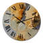 Horloge murale moderne de luxe avec art abstrait I-401316576-350664227