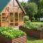 Lit de jardin surélevé modulaire 24 po de haut 8 po x 4 pi-131378169