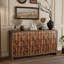 Armoire en bois 4 portes style maison de campagne-104979275